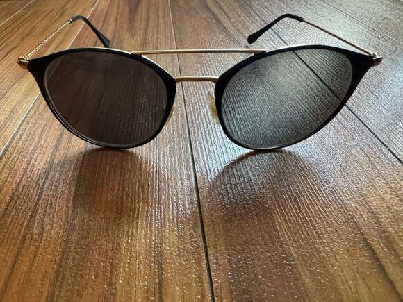 Ray-Ban Accessories - Ray-Ban RB3546 Round Sunglasses Black and Gold
